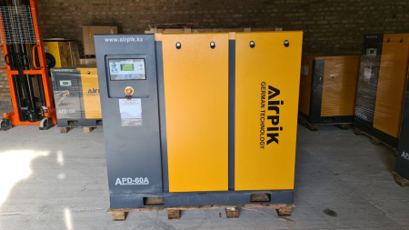 Купить Винтовой воздушный компрессор AirPIK APD-60A IP23, 45 кВт, 7.0 м³/мин, 8 бар в интернет магазине L4.kz за 2 352 000 тг. с доставкой по Алматы и Казахстану